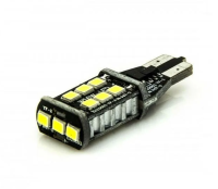 Светодиод 12V W16W Т15-15SMD БЕЛЫЙ с обманкой,биополярные