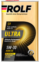 Масло ROLF S9 Ultra 5W30 Acea C3 Api Sn/CF синт.1л.М+