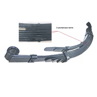 Рессора 10 листовая усиленная с подрессорником универсальная для ПИКАП