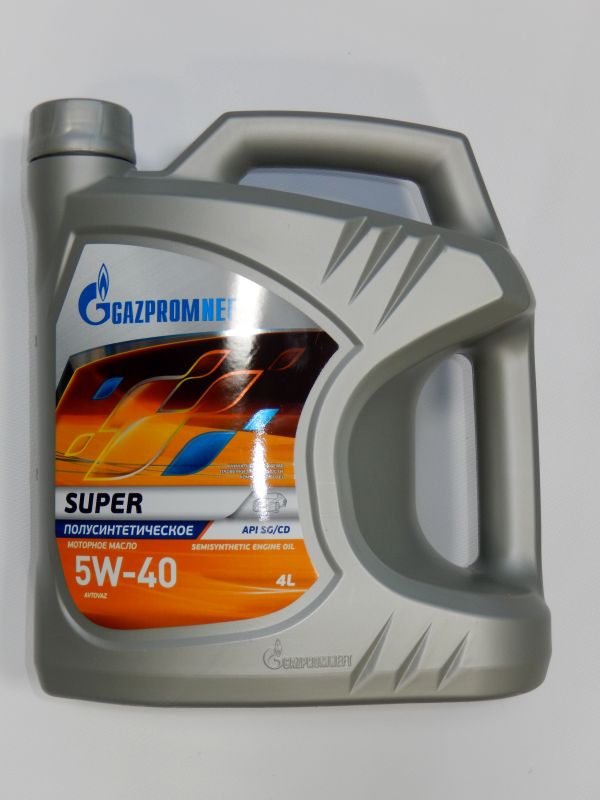 Масло Gazpromneft Super 5W40 синт.4л М+