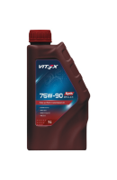 Масло трансмиссионное Vitex 75w90 п/синт.GL-4/5 1л. М+