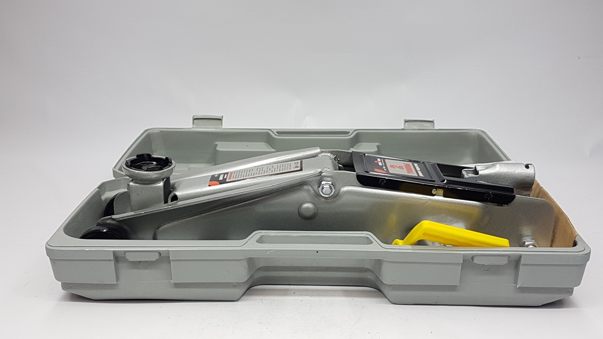 Домкрат 2т Сервис ключ подкатной 135-380мм 75028