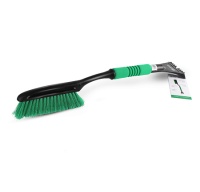 Щетка для снега Grass 62 см с изгибом со скребком