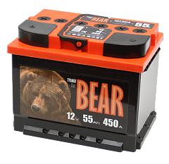 АКБ TYUMEN BATBEAR 55 А/ч обратная полярность