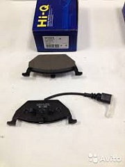 Колодки передние для Audi A3/VW Bora/Golf IV/Skoda Oktavia/Fabia/SK002/SP2025/HI-Q